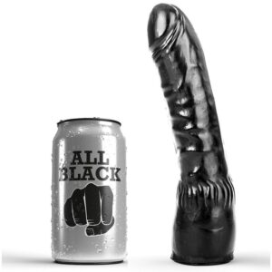 GANZ SCHWARZER DILDO 20CM