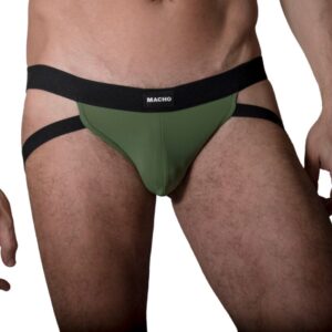 MACHO MX22V JOCKSTRAP - GRÜN XL