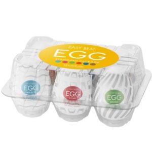 TENGA EASY BEAT 6 PACK STROKER EIER