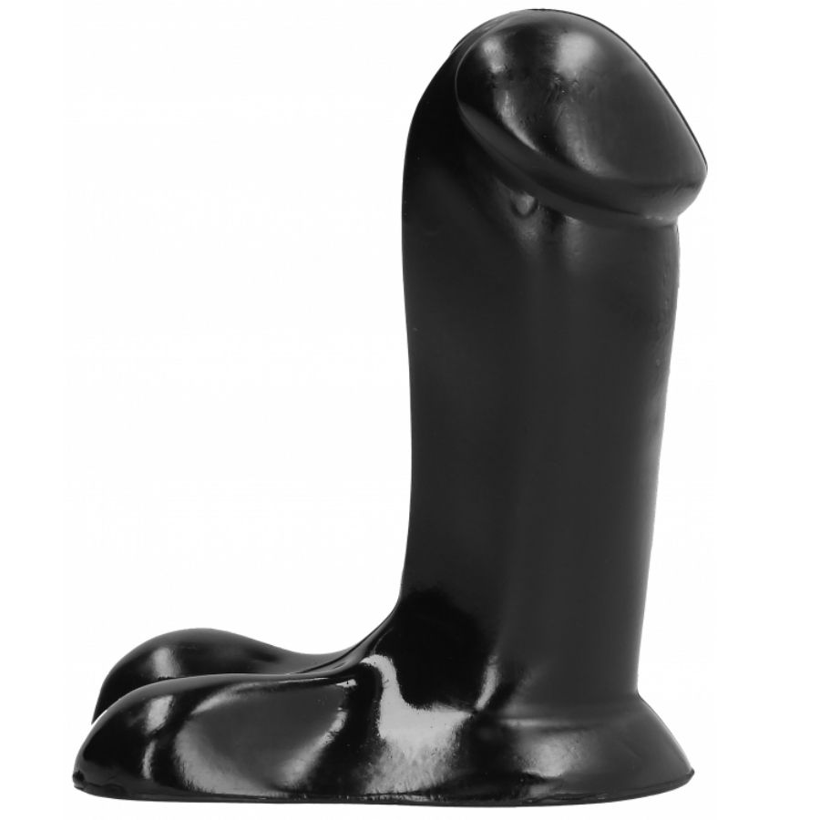 GANZ SCHWARZER DILDO REALISTISCH 14 CM – Bild 2