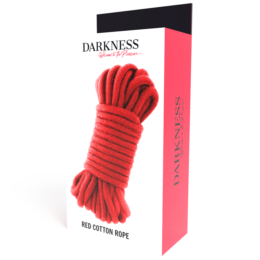 DARKNESS KINBAKU ROPE 5 M - RED – Bild 4