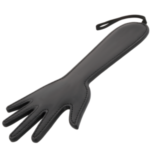 DUNKELHEITSFETISCH SCHWARZE PADDELHAND