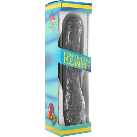 SEVENCREATIONS VINIL P-FORM VIBRATOR SCHWARZER STIFT 20 CM. – Bild 2