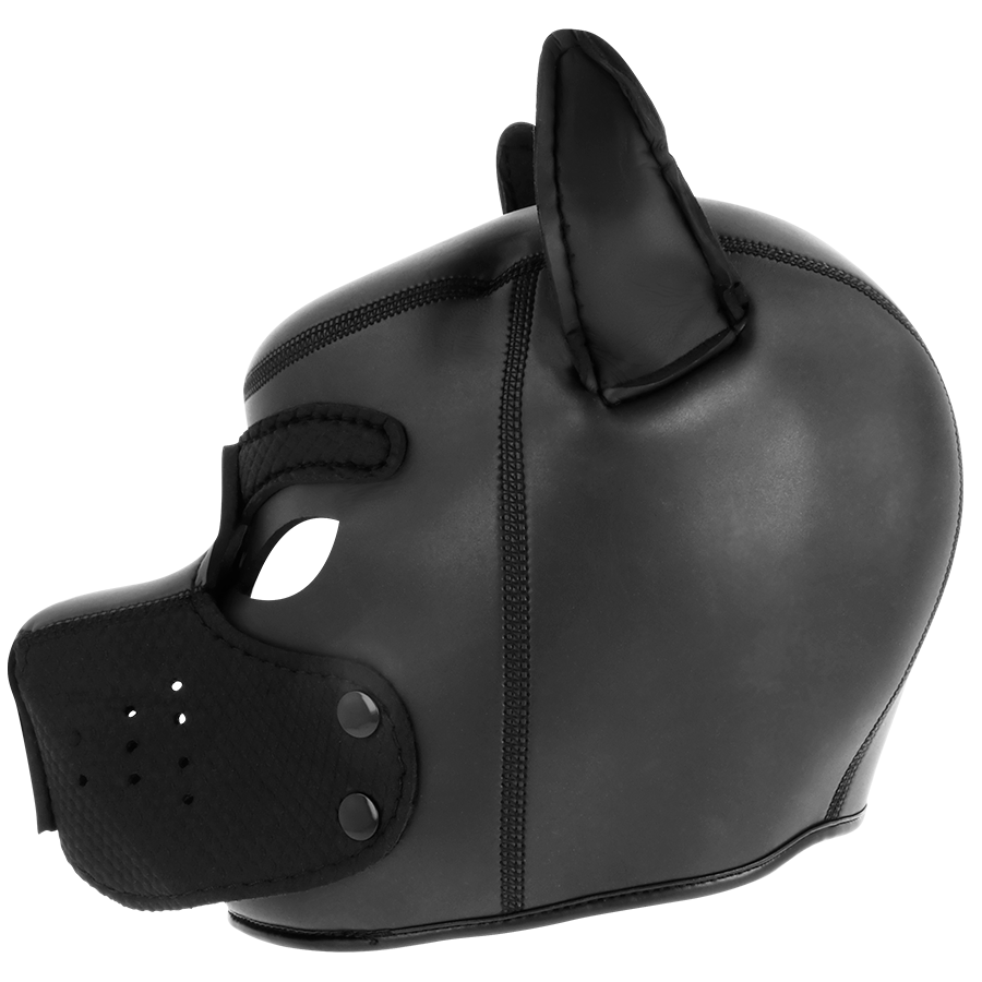 DARKNESS NEOPRENE DOG HOOD WITH REMOVABLE MUZZLE L – Bild 5