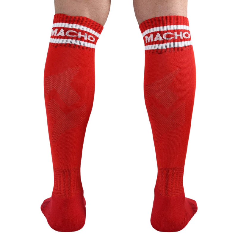 MACHO CALCETINES LARGOS TALLA UNICA ROJO – Bild 3