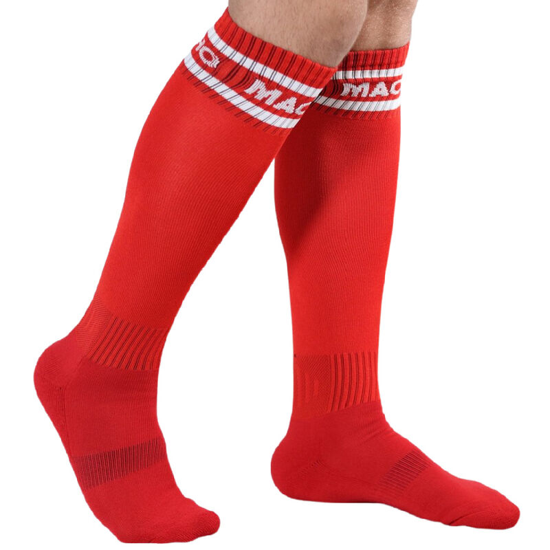 MACHO CALCETINES LARGOS TALLA UNICA ROJO – Bild 2