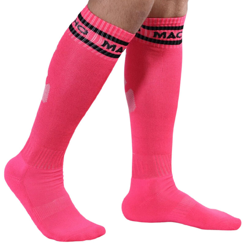 MACHO CALCETINES LARGOS TALLA UNICA ROSA – Bild 2