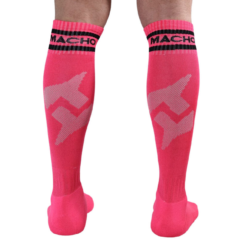 MACHO CALCETINES LARGOS TALLA UNICA ROSA – Bild 3